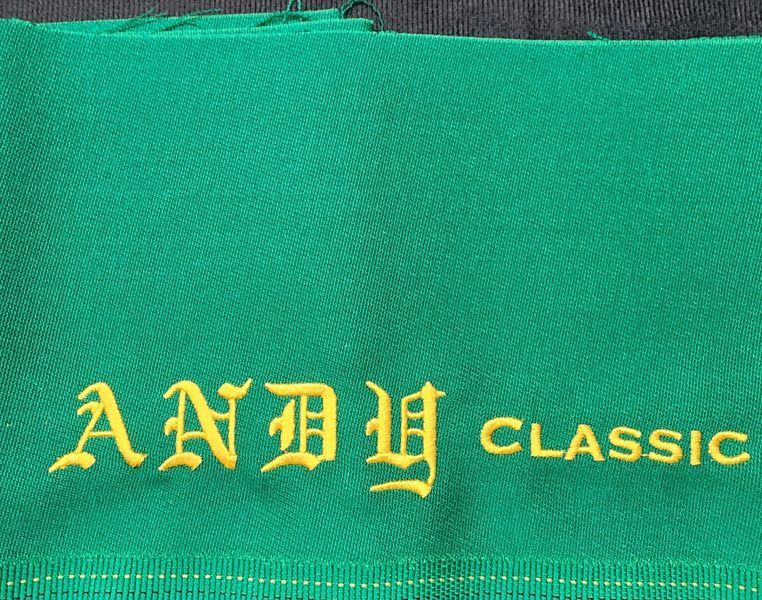 Andy classic yellow/green 8 fots bord